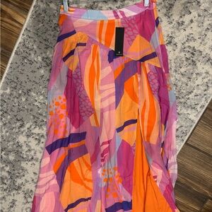 NWT Lulus Multicolor Skirt